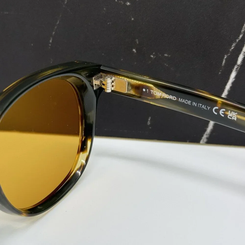 NEW TOM FORD MERT TF1180 52E HAVANA MEN SUNGLASSES TOM FORD MERT FT1180 52E